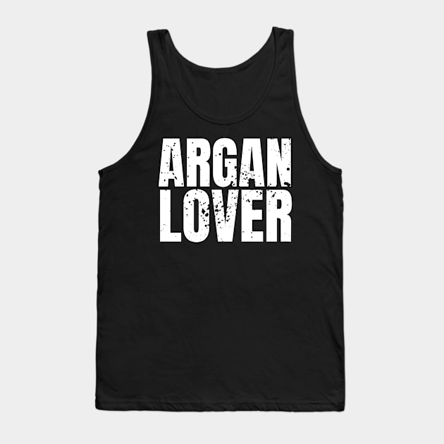 Argan Liebhaber Tank Top by Gartenideen